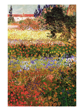 Flowering Garden with Path