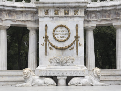 Hemiciclo a Juarez, Benito Juarez Monument, Alameda, Mexico City, Mexico, North America