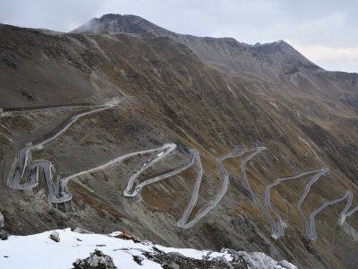 Stilfser Joch (Passo Stelvio), Suedtirol, Italy, Europe