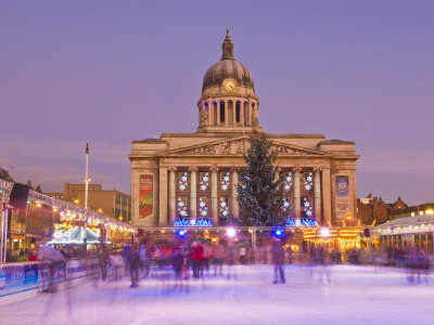 Old Market Square, Nottingham, Nottinghamshire, England, UK
