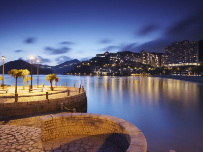 Repulse Bay at Dusk, Hong Kong Island, Hong Kong, China, Asia