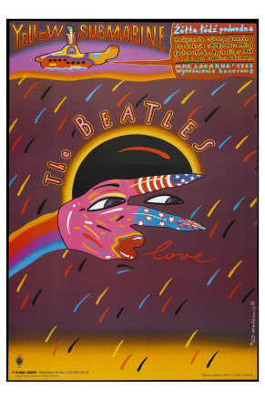 Yellow Submarine, Polish Movie Poster, 1968