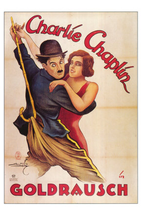 The Gold Rush, German Movie Poster, 1925