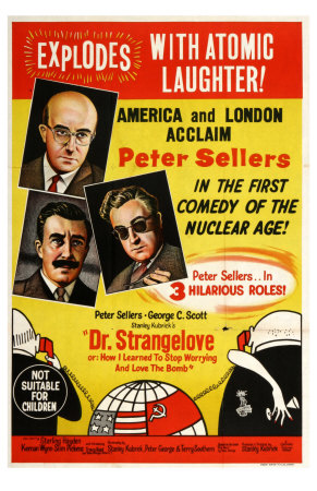 Dr. Strangelove, Australian Movie Poster, 1964