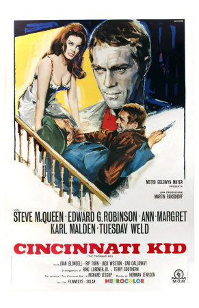 The Cincinnati Kid, Italian Movie Poster, 1965