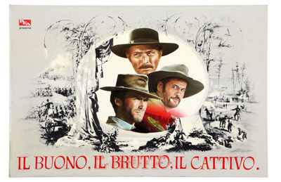 The Good, The Bad and The Ugly, Italian Movie Poster, 1966