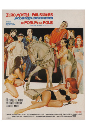 A Funny Thing Happened On the Way to the Forum, French Movie Poster, 1966