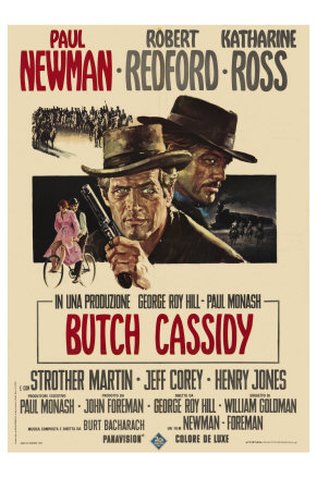Butch Cassidy and the Sundance Kid, Italian Movie Poster, 1969