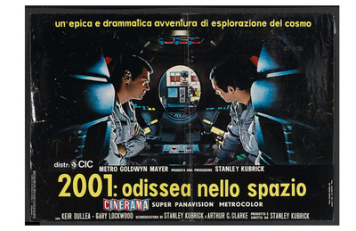 2001: A Space Odyssey, Italian Movie Poster, 1968