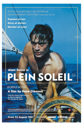 Purple Noon, UK Movie Poster, 1964