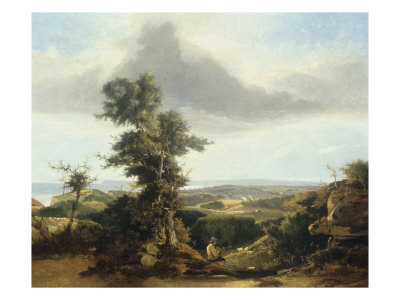 Landscape at Pevensey Bay, Looking Towards Beachy Head