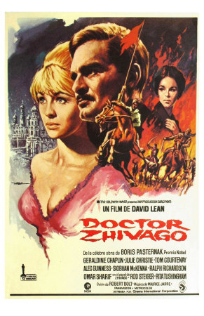 Doctor Zhivago, Spanish Movie Poster, 1965