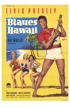 Blue Hawaii , German Movie Poster, 1961