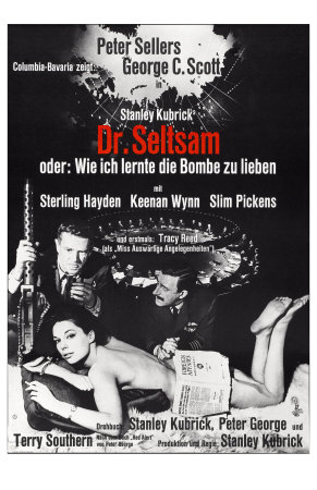 Dr. Strangelove, German Movie Poster, 1964