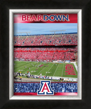 The University of Arizona-Stadium Shot Framed Photographic Print