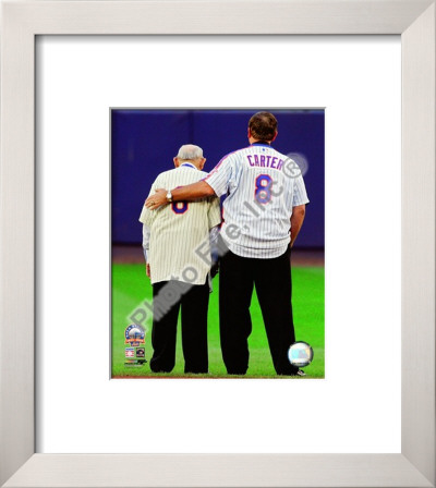 Yogi Berra & Gary Carter Final Game at Shea Stadium 2008