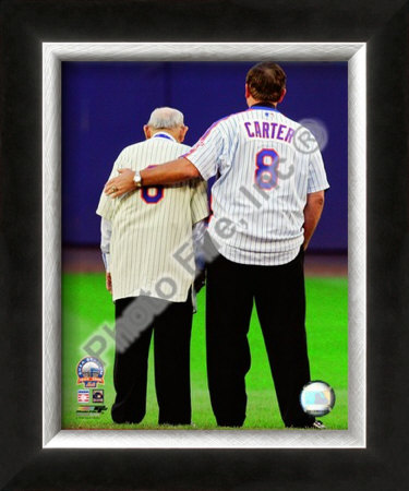 Yogi Berra & Gary Carter Final Game at Shea Stadium 2008