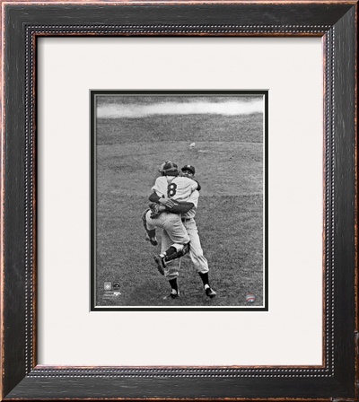Don Larsen & Yogi Berra Game 5 of the 1956 World Series Poster