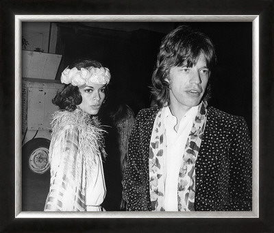 Mick Jagger and Bianca Jagger