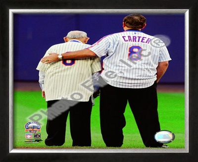 Yogi Berra & Gary Carter Final Game at Shea Stadium 2008