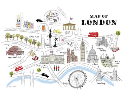 Buy Map of London at AllPosters.com