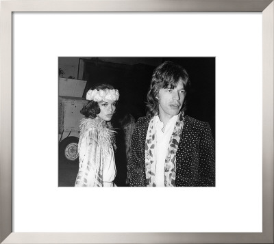 Mick Jagger and Bianca Jagger