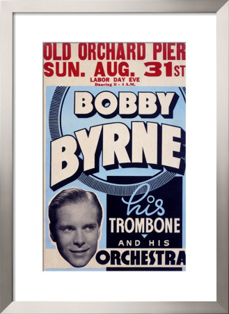 Bobby Byrne Trombone Orchestra Poster