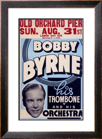 Bobby Byrne Trombone Orchestra Poster