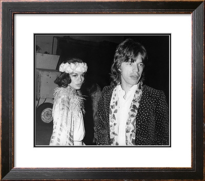 Mick Jagger and Bianca Jagger
