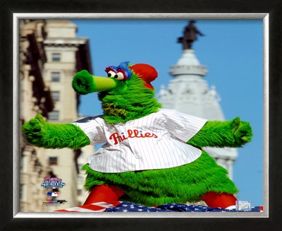 The Philly Phanatic 2008 World Series Parade Poster