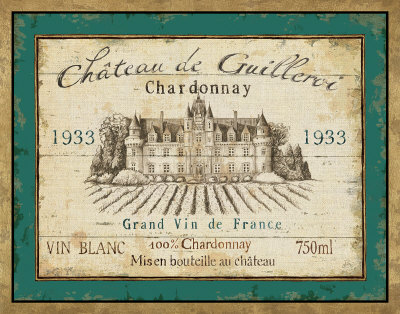 French Wine Label IV
