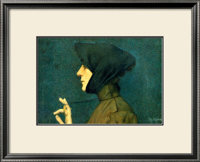 The Woman with a Gold Medallion