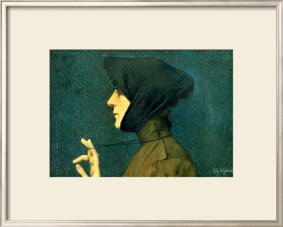 The Woman with a Gold Medallion