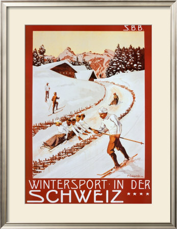 Winter Sport in Der Schweiz