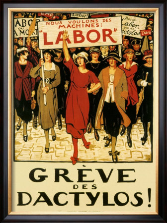 Womens Labor Force, Greve des Dactylos