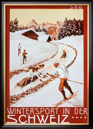 Winter Sport in Der Schweiz