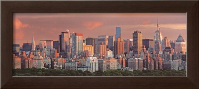 Buy Sunset over New York Skyline at AllPosters.com