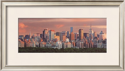 Buy Sunset over New York Skyline at AllPosters.com