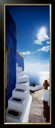 Buy Blue Wall, White Steps at AllPosters.com