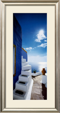 Buy Blue Wall, White Steps at AllPosters.com