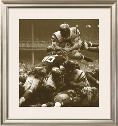 Over The Top: The Redskins vs. The Giants, c.1960 Poster