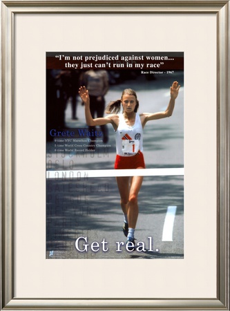 Grete Waitz: Get Real Poster