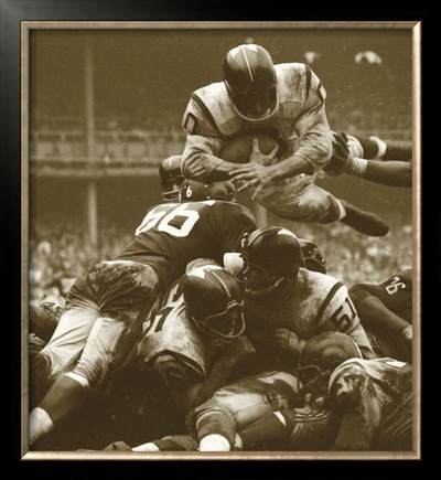 Over The Top: The Redskins vs. The Giants, c.1960 Poster