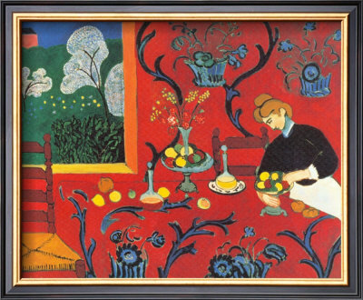 Buy Red Bedroom at AllPosters.com