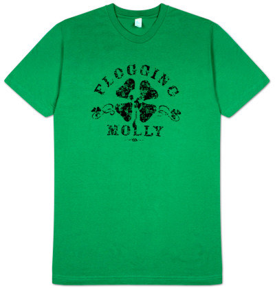 Flogging Molly - Distressed Shamrock