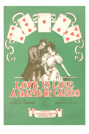 Sheet Music for Love is Like a Game of Cards