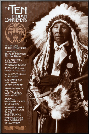 The Ten Indian Commandments