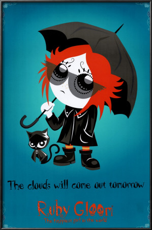 Buy Ruby Gloom - The Clouds Will Come Out Tomorrow at AllPosters.com