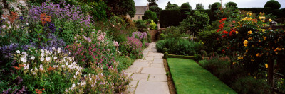 Garden of a Castle, Crathes Castle, Aberdeenshire, Scotland