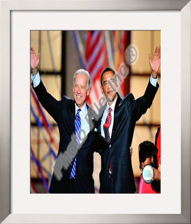 Democratic Presidential candidate Barack Obama & Vice Presidential candidate Joe Biden, Democratic
